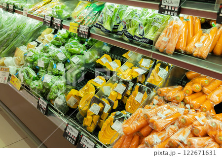 スーパー 野菜売り場(プロパティリリース取得済み) スーパー 野菜売り場(プロパティリリース取得済み) 122671631