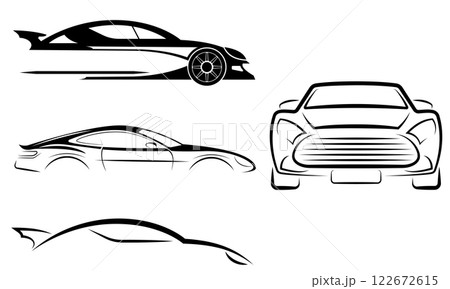 car logo for your business or company set logotype vector illustration car logo for your business or company set logotype vector illustration 122672615