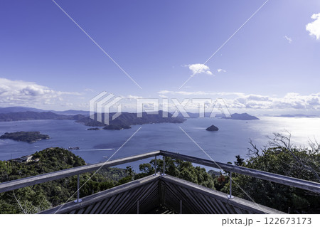 弥山展望台から眺める瀬戸内海 122673173