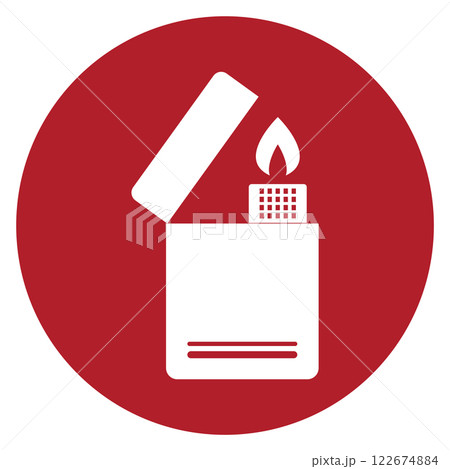 Gas Lighter icon vector design 122674884