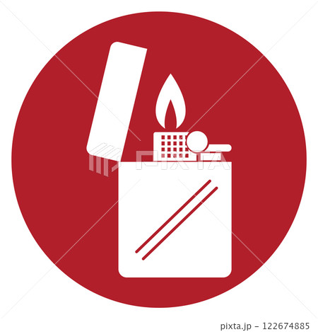 Gas Lighter icon vector design 122674885