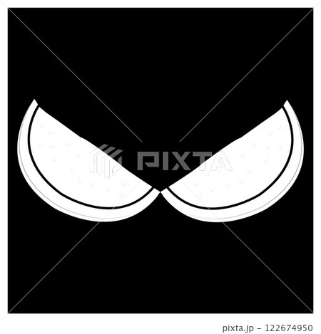 watermelon icon simple design 122674950