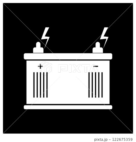 battery icon vector illudtration battery icon vector illudtration 122675359