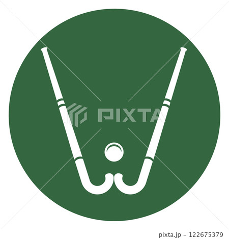 hockey icon simple design 122675379