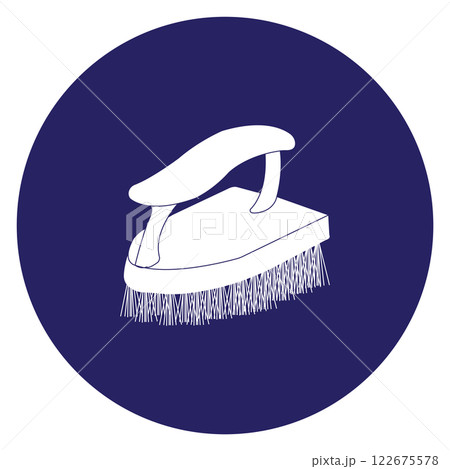 toilet brush icon vector illustration toilet brush icon vector illustration 122675578