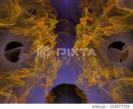 Imaginatory fractal abstract background Image 122677704