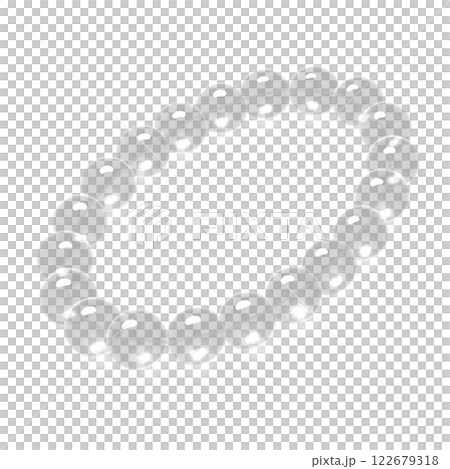 Crystal bracelet - If you darken the background it will look transparent 122679318