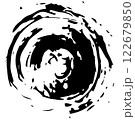 Green fish with an elegant tail and eye, depicted in a minimalistic style, perfect for educational projects 122679850