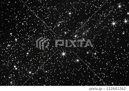 Stunning starry night sky with countless twinkling stars 122681262
