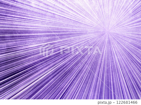 紫の放射状の線 光の筋(背景素材) 明るい 紫の放射状の線 光の筋(背景素材) 明るい 122681466
