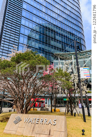 東京　千代田区 神田淡路町　ワテラスの桜 122681796