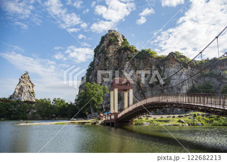 THAILAND RATCHABURI KHAO NGU ROCK PARK 122682213