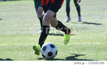 サッカー 122682388