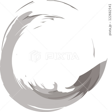 円形あしらい 薄墨 円形あしらい 薄墨 122682541