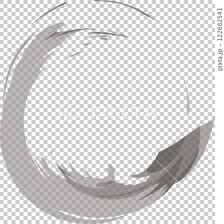 円形あしらい 薄墨 円形あしらい 薄墨 122682541