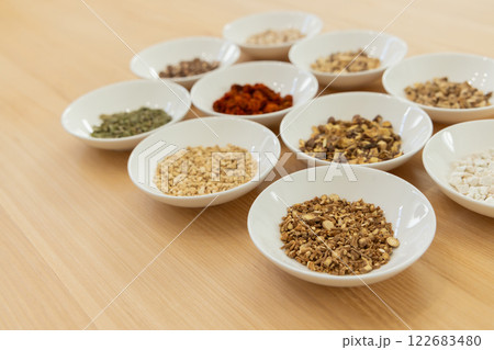 漢方薬　生薬　東洋医学　【加味逍遥散-調剤-10セット】　 122683480