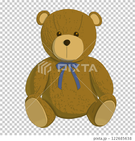Teddy bear, teddy bear, hand-drawn illustration Teddy bear, teddy bear, hand-drawn illustration 122685638