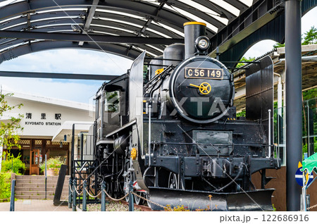 小海線 清里駅前のC56 小海線 清里駅前のC56 122686916