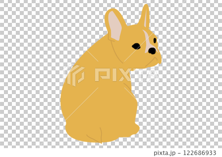 狗狗插畫簡單色彩 狗狗插畫簡單色彩 122686933