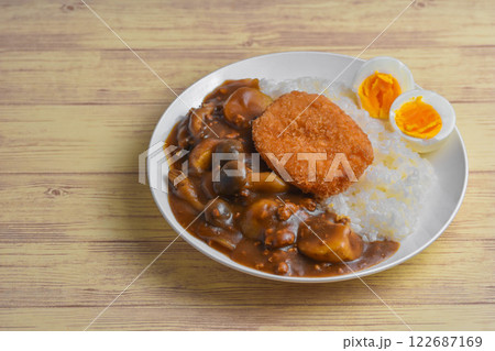 コロッケカレーライス コロッケカレーライス 122687169