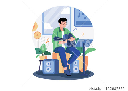 Musicians create melodic harmonies. Musicians create melodic harmonies. 122687222