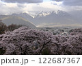 雲の隙間から照らされて 122687367