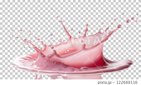 Pink Elegance A Splash of Beauty 122688116