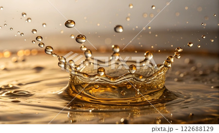The Fluid Elegance of Oil Droplets 122688129