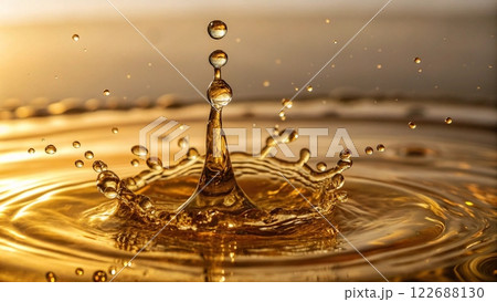 The Fluid Elegance of Oil Droplets 122688130