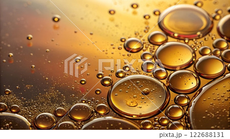 The Fluid Elegance of Oil Droplets 122688131