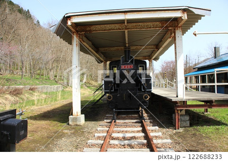 蒸気機関車がある風景_旧万字線 122688233