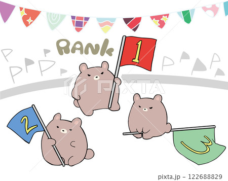 くま 旗 ランキング まとめ 122688829
