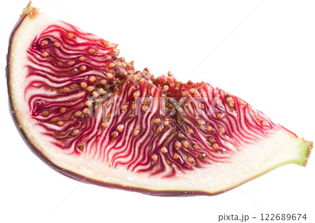 Ripe slice of Mixed vegetables floating isolated background Ripe slice of Mixed vegetables floating isolated background 122689674