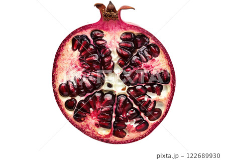 Ripe slice of Mixed fruit floating, isolated background Ripe slice of Mixed fruit floating, isolated background 122689930