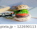 Hamburger and Business 122690113