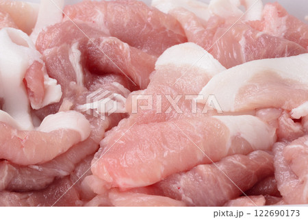 豚コマ肉 122690173