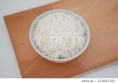 Rice in a bowl 122691205