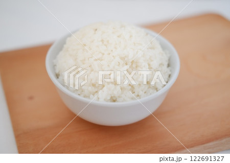 Rice in a bowl Rice in a bowl 122691327