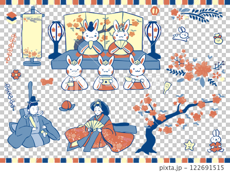 Hinamatsuri materials 122691515