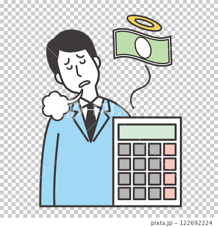 お金の無い男性 お金の無い男性 122692224