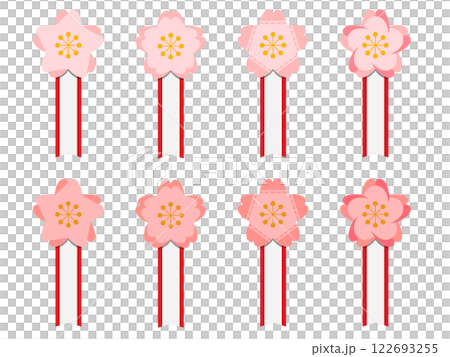 Cherry blossom ribbon 122693255