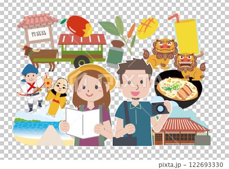 沖縄　竹富島　観光　旅行 122693330