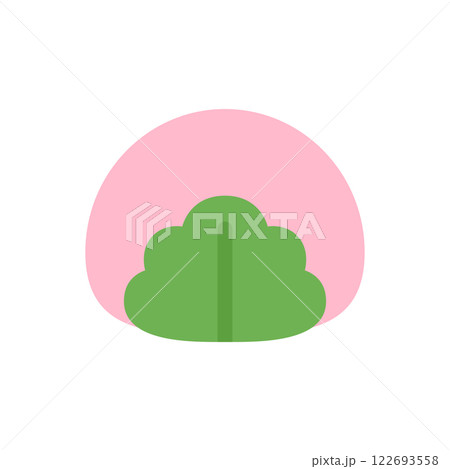 こどもの日　かしわ餅　ピンク 122693558