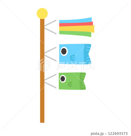 こどもの日　こいのぼり 122693573