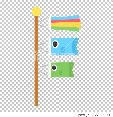 Children's day carp streamers 122693573