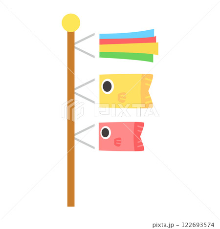 こどもの日　こいのぼり 122693574