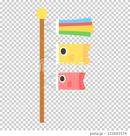 こどもの日　こいのぼり 122693574