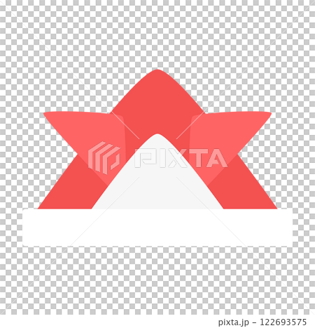 摺紙頭盔 紅色 122693575