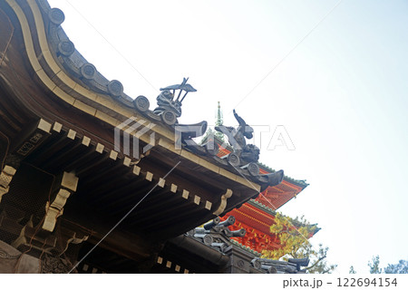 小豆島土庄町西光寺本堂と三重塔-3 122694154