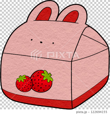 The illustration of a snack box 122694155